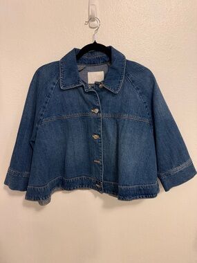Zara Flowy Denim Jacket
